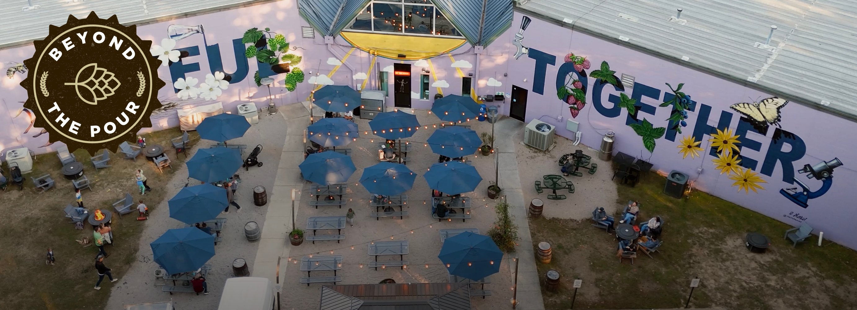 Beyond the Pour campaign logo